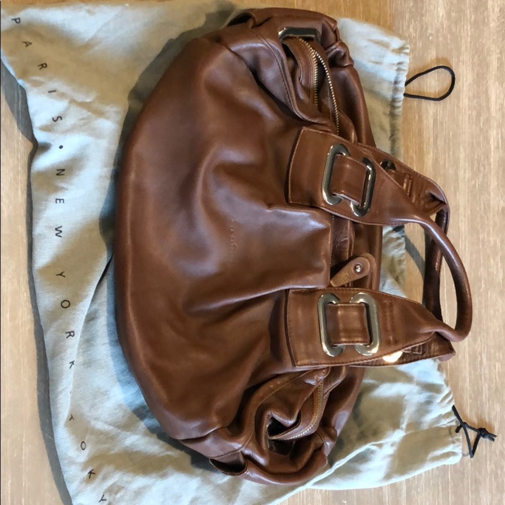 La Bagagerie Brown Genuine Leather Purse.